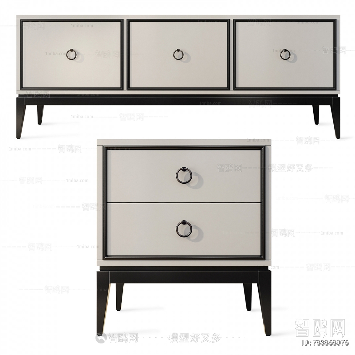 Modern Bedside Cupboard