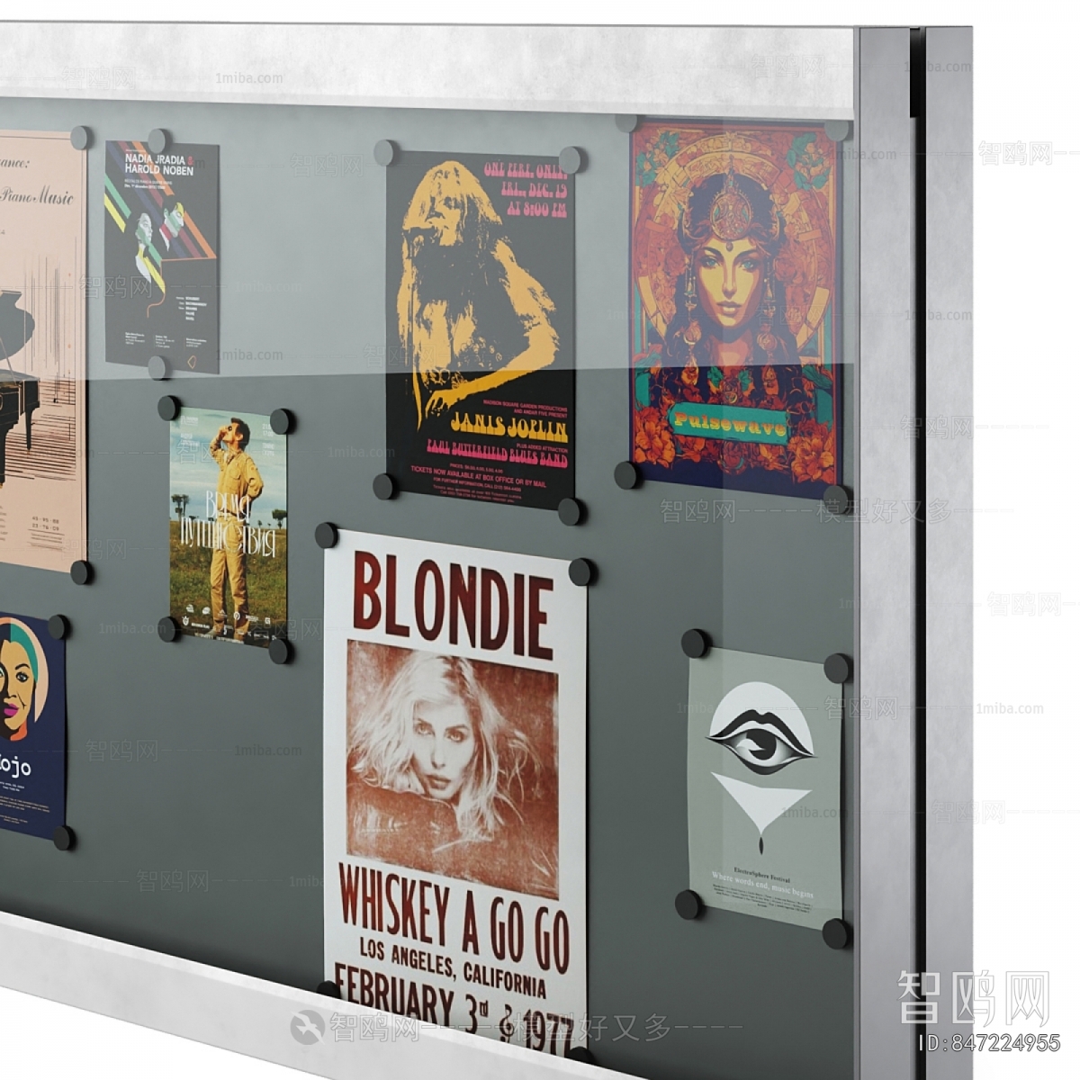 Modern Guide Board/bulletin Board