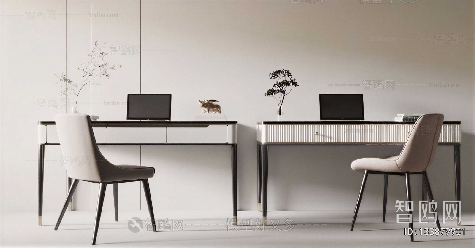 Modern Computer Desk And Chair