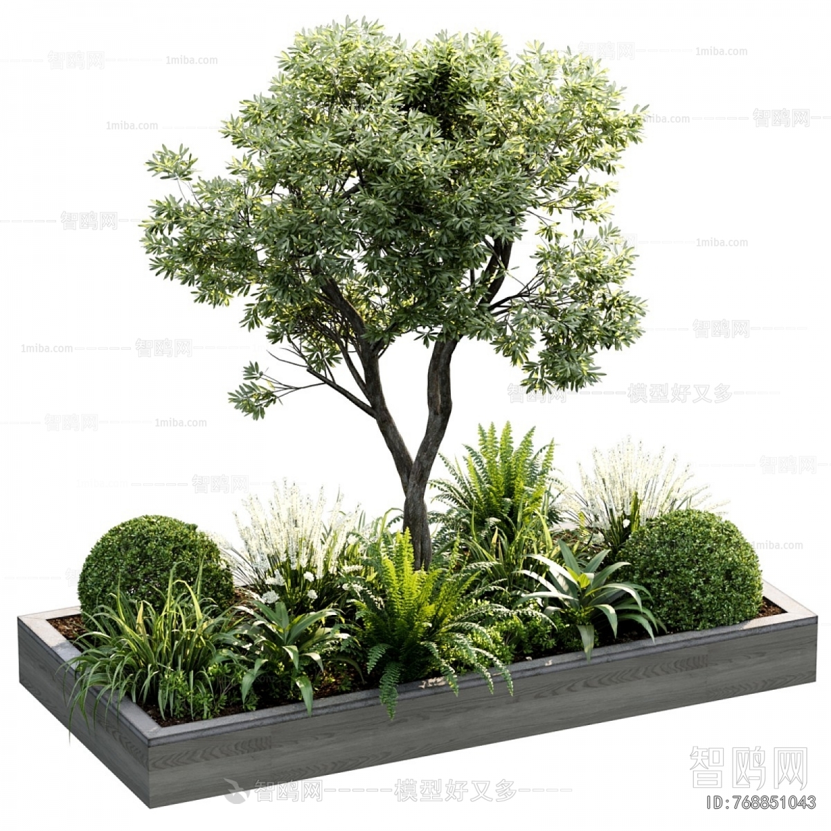 Modern Flower Bed, Flower Bowl, Flower Box