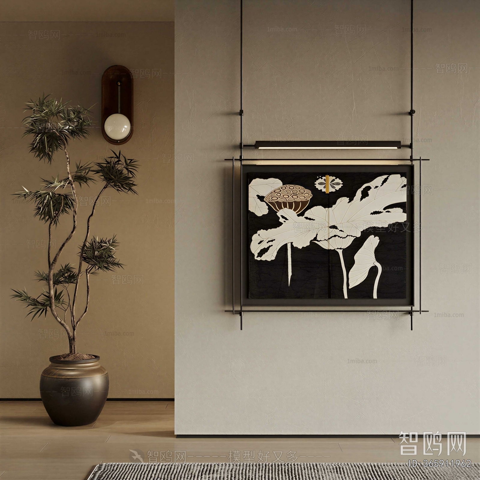 Wabi-sabi Style Painting