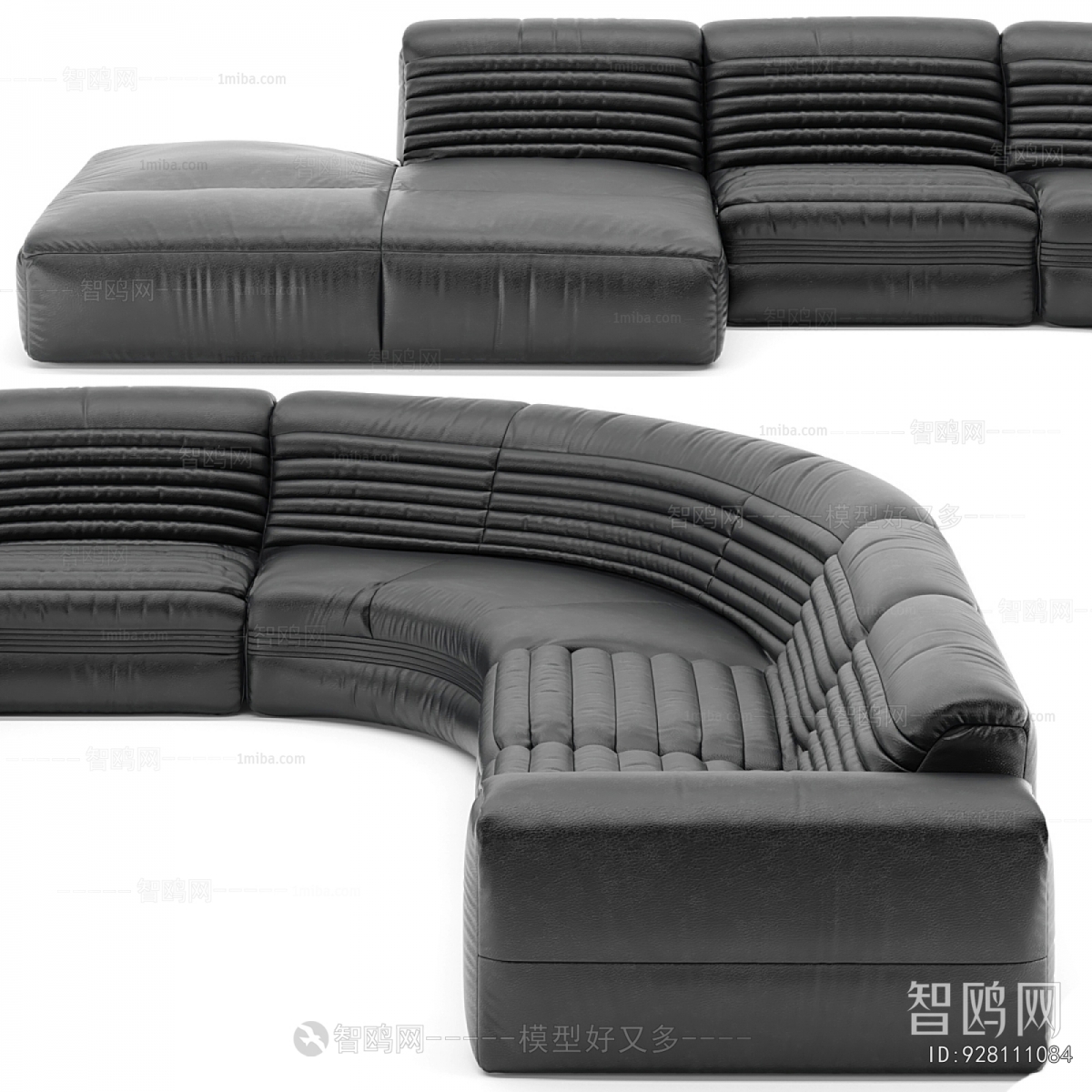 Modern Curved Sofa