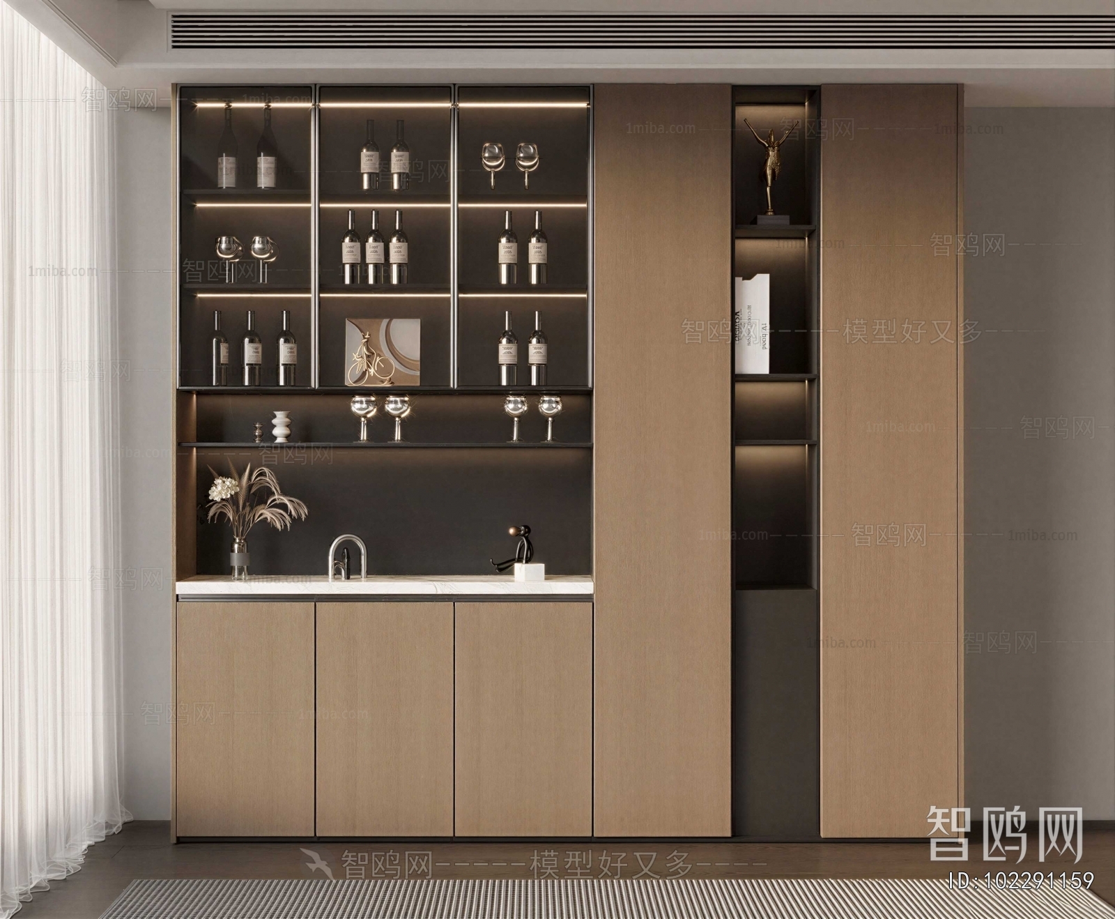 Modern Wine Cabinet