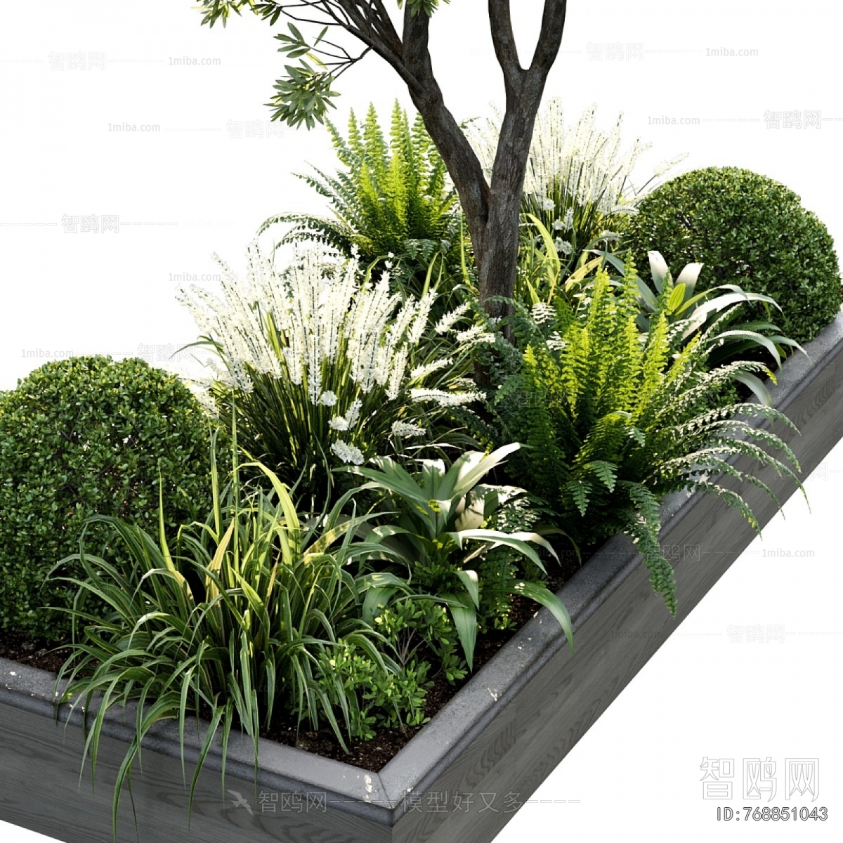 Modern Flower Bed, Flower Bowl, Flower Box
