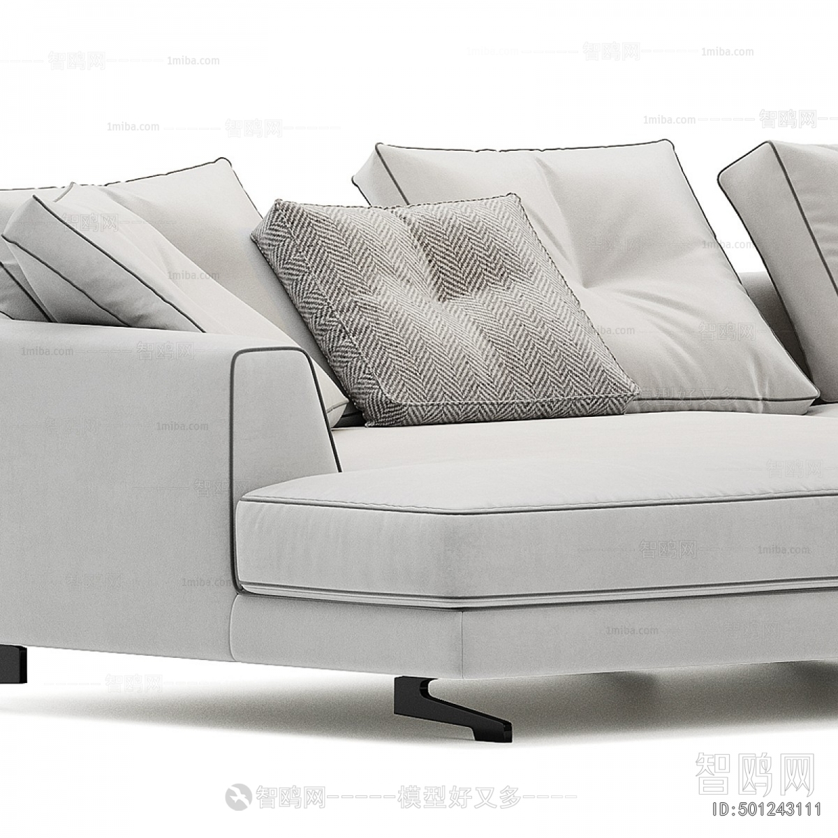 Modern Curved Sofa
