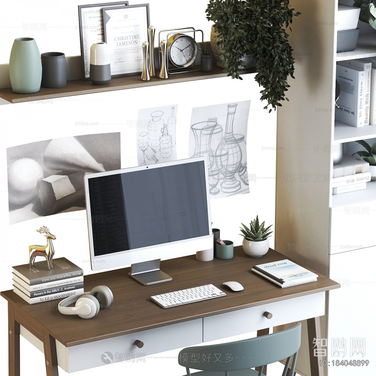 Modern Computer Desk And Chair