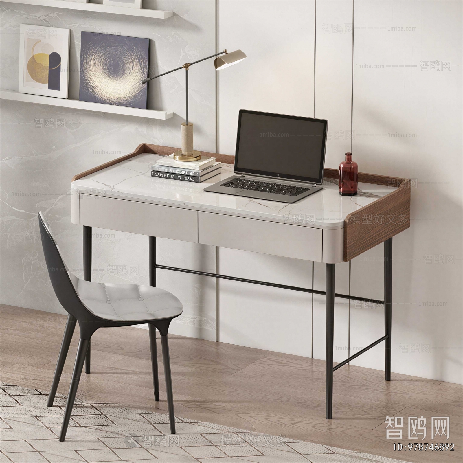 Modern Computer Desk And Chair