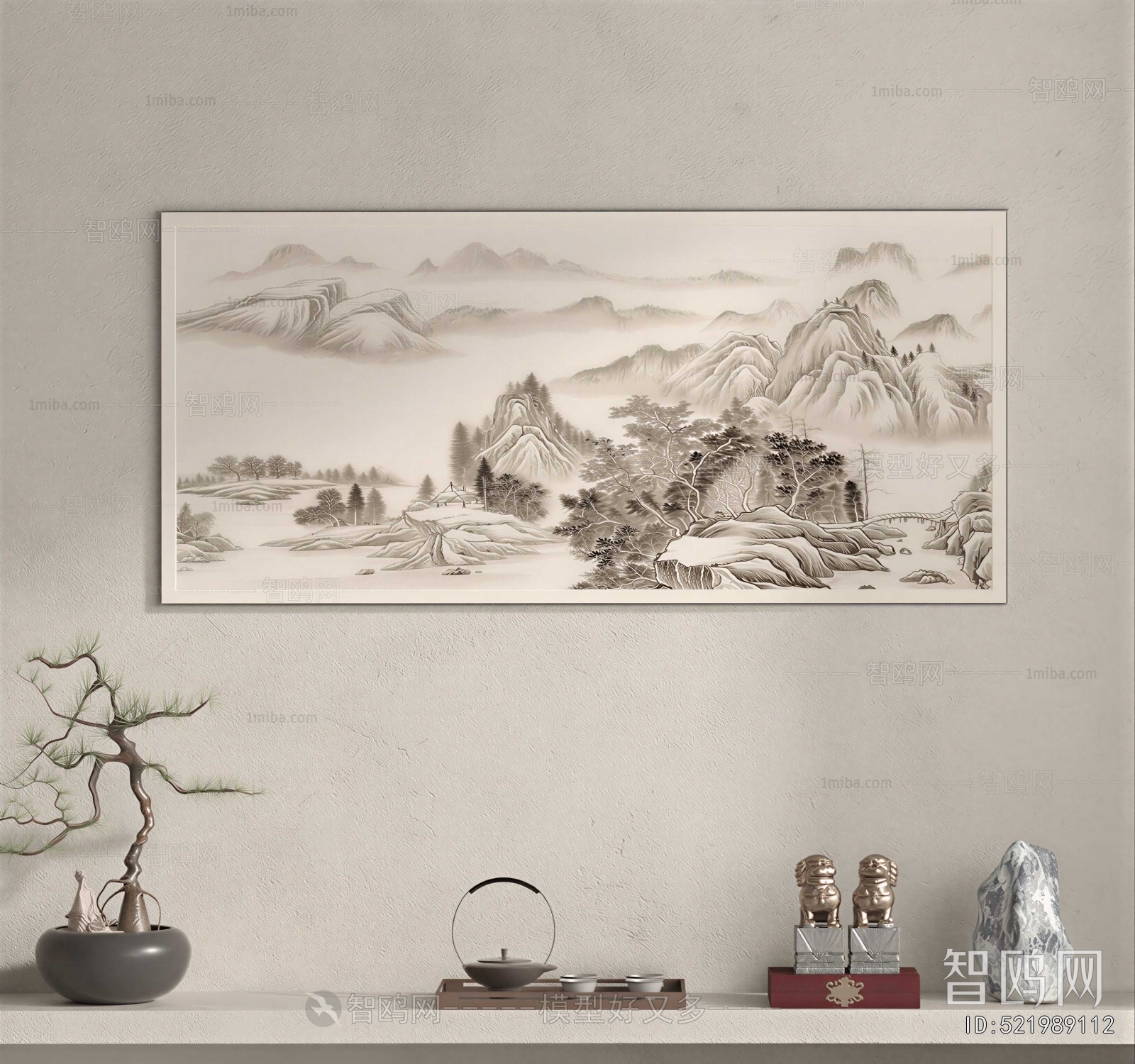 New Chinese Style Painting