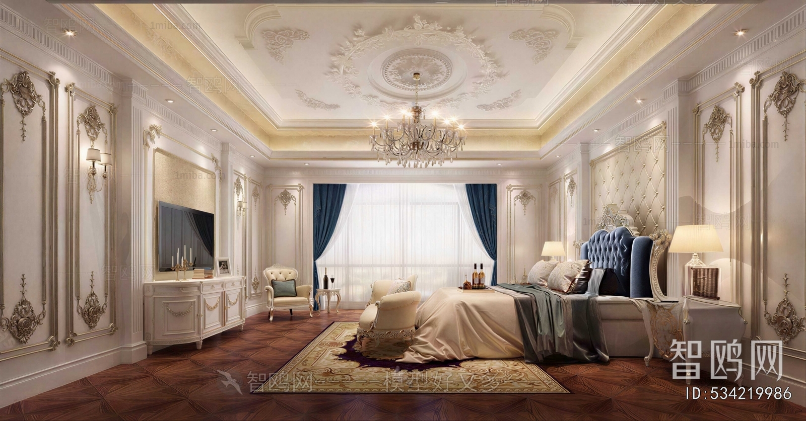 European Style Bedroom