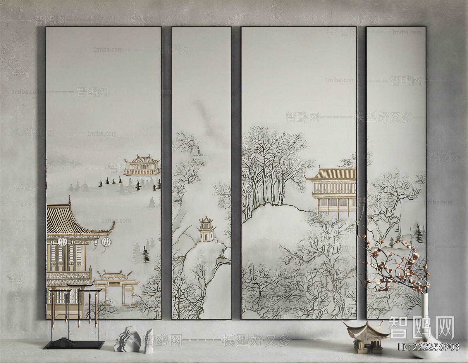 New Chinese Style Partition