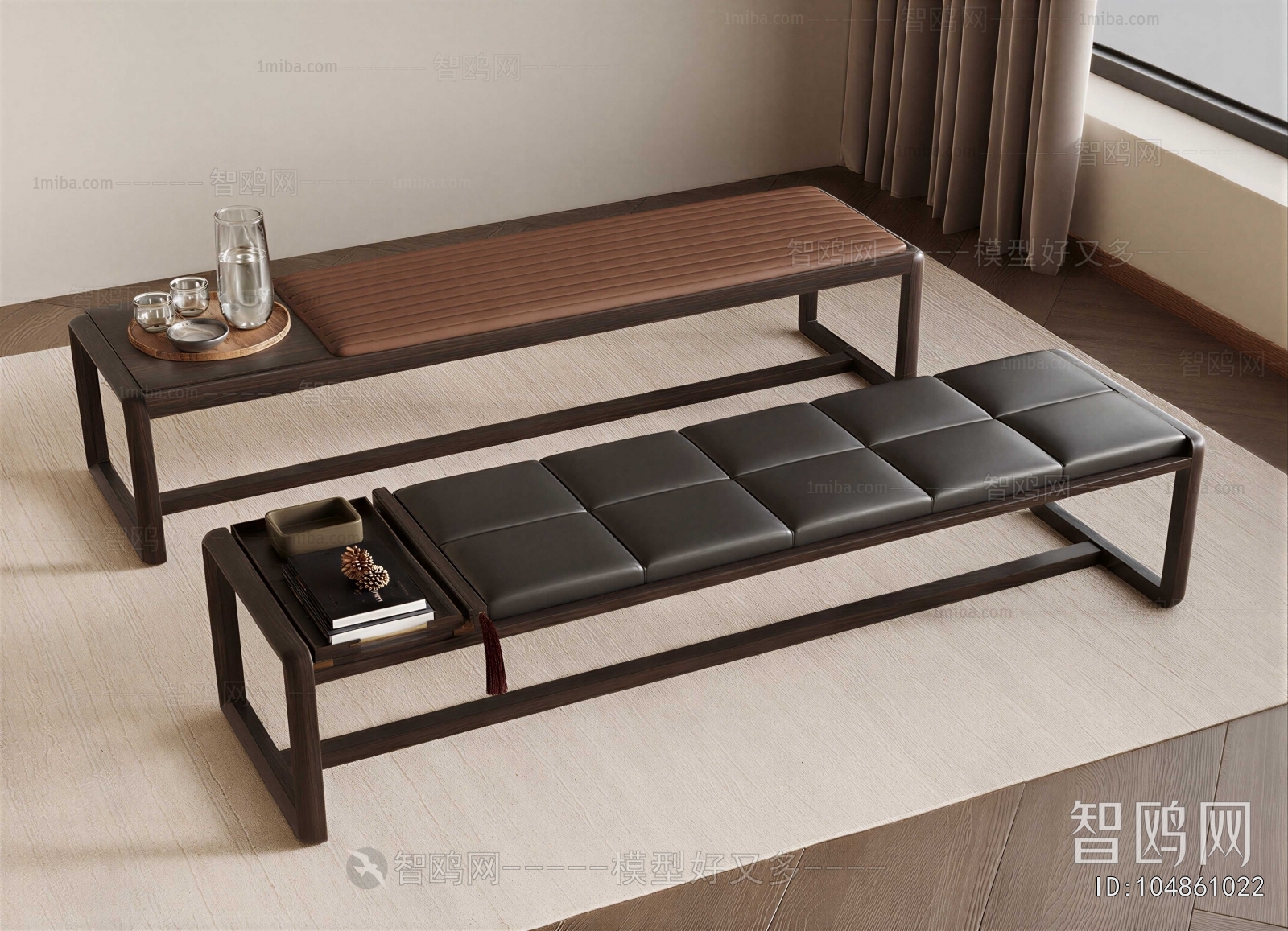 Modern Stool For Changing Shoes