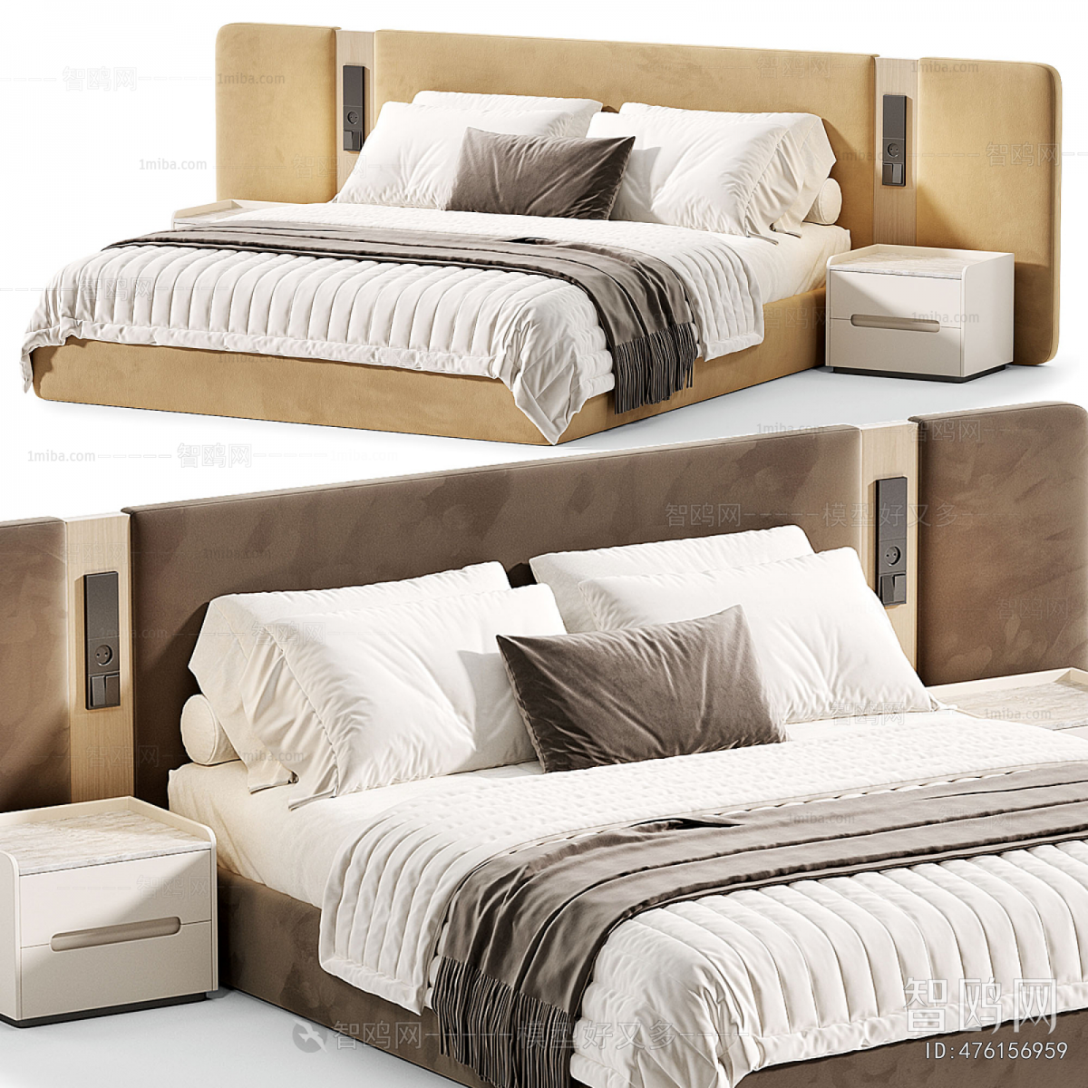 Modern Double Bed