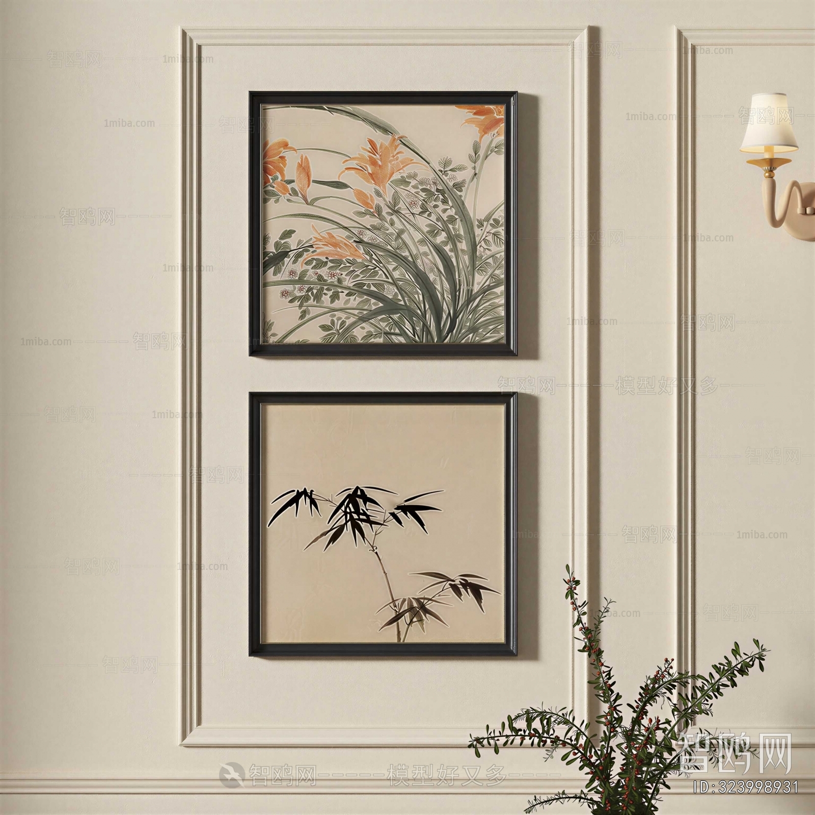 New Chinese Style Painting