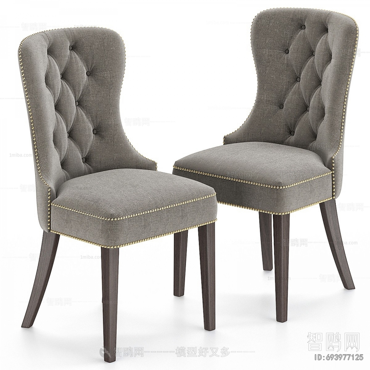Simple European Style Dining Chair