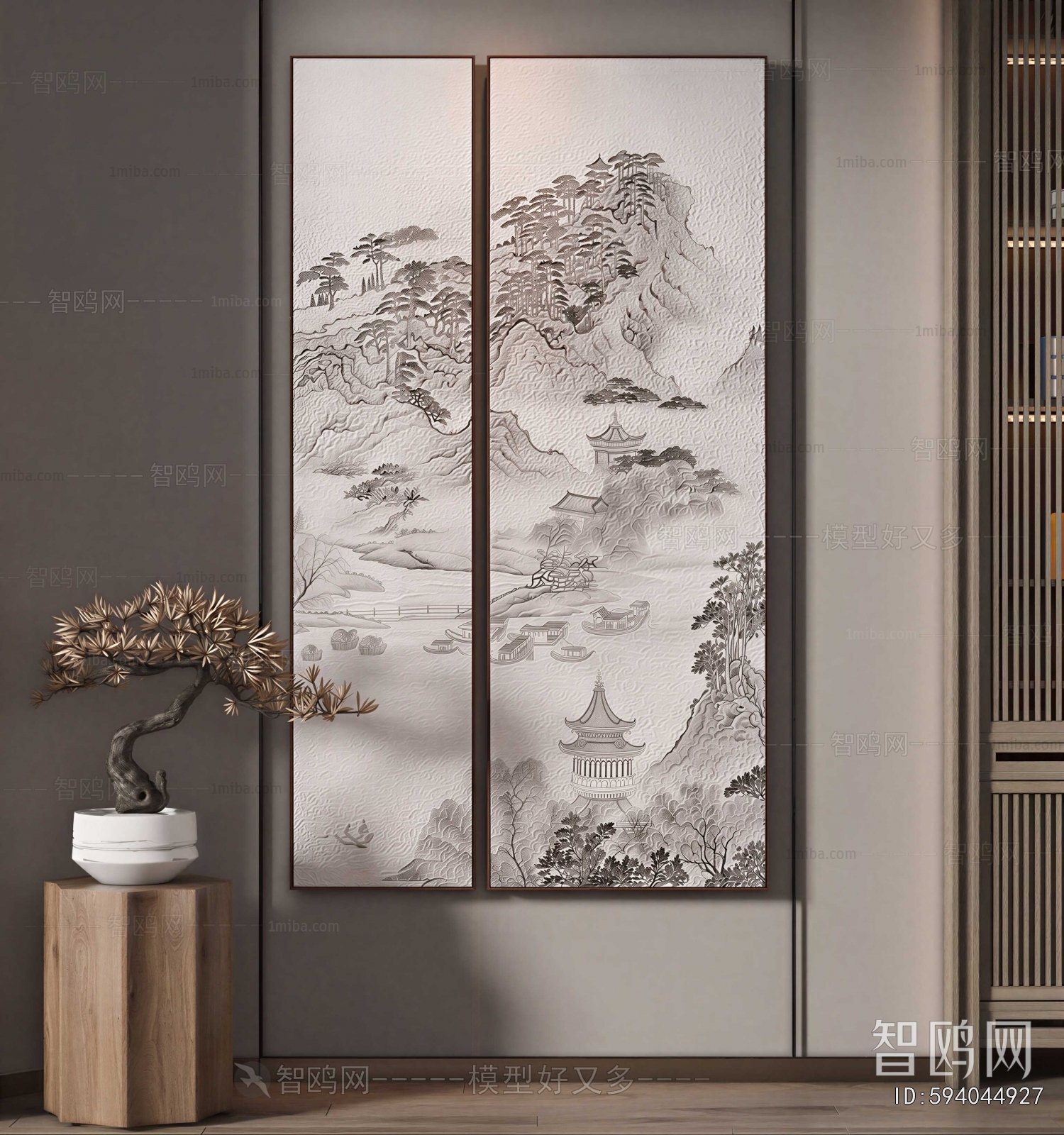 New Chinese Style Painting