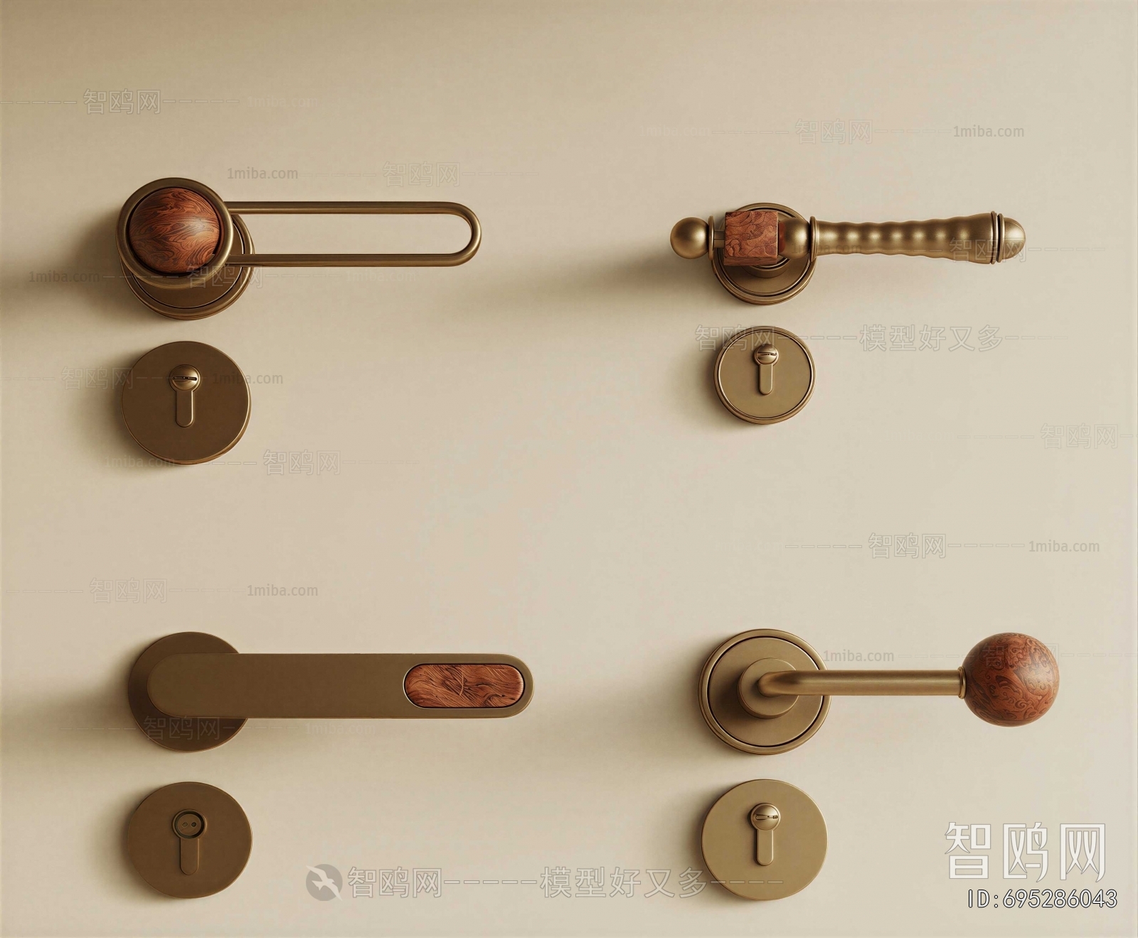 French Style Door Handle