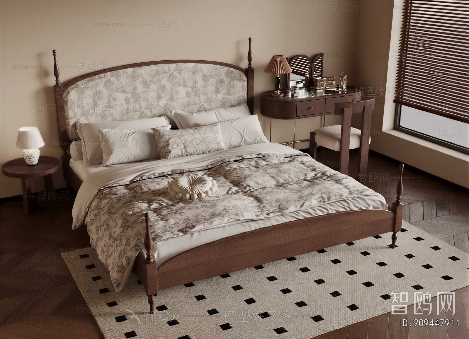Modern Double Bed