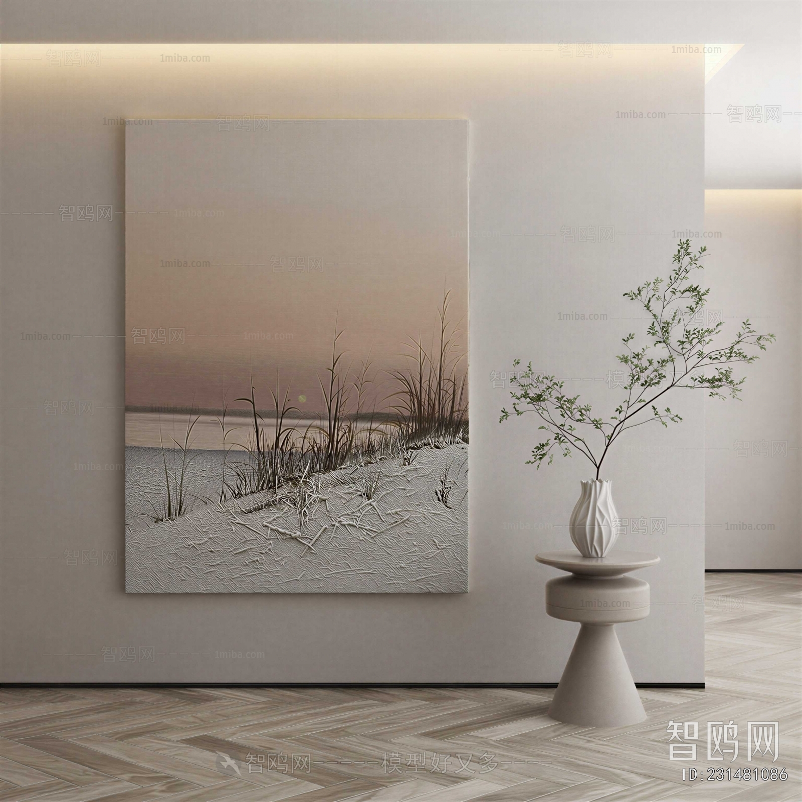 Wabi-sabi Style Painting