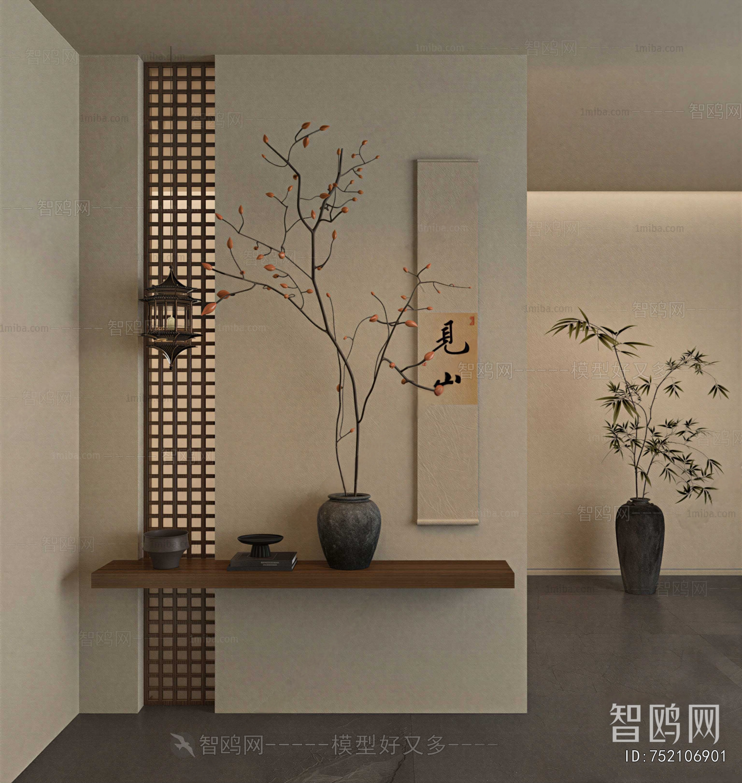 New Chinese Style Hallway