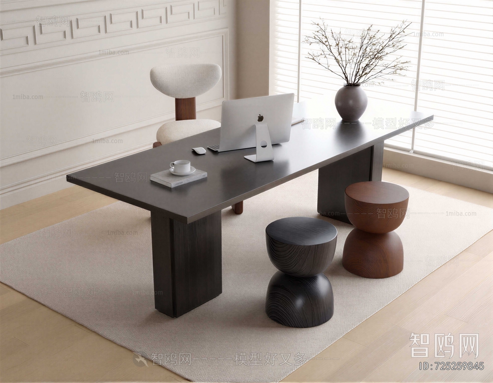 Modern Computer Desk And Chair