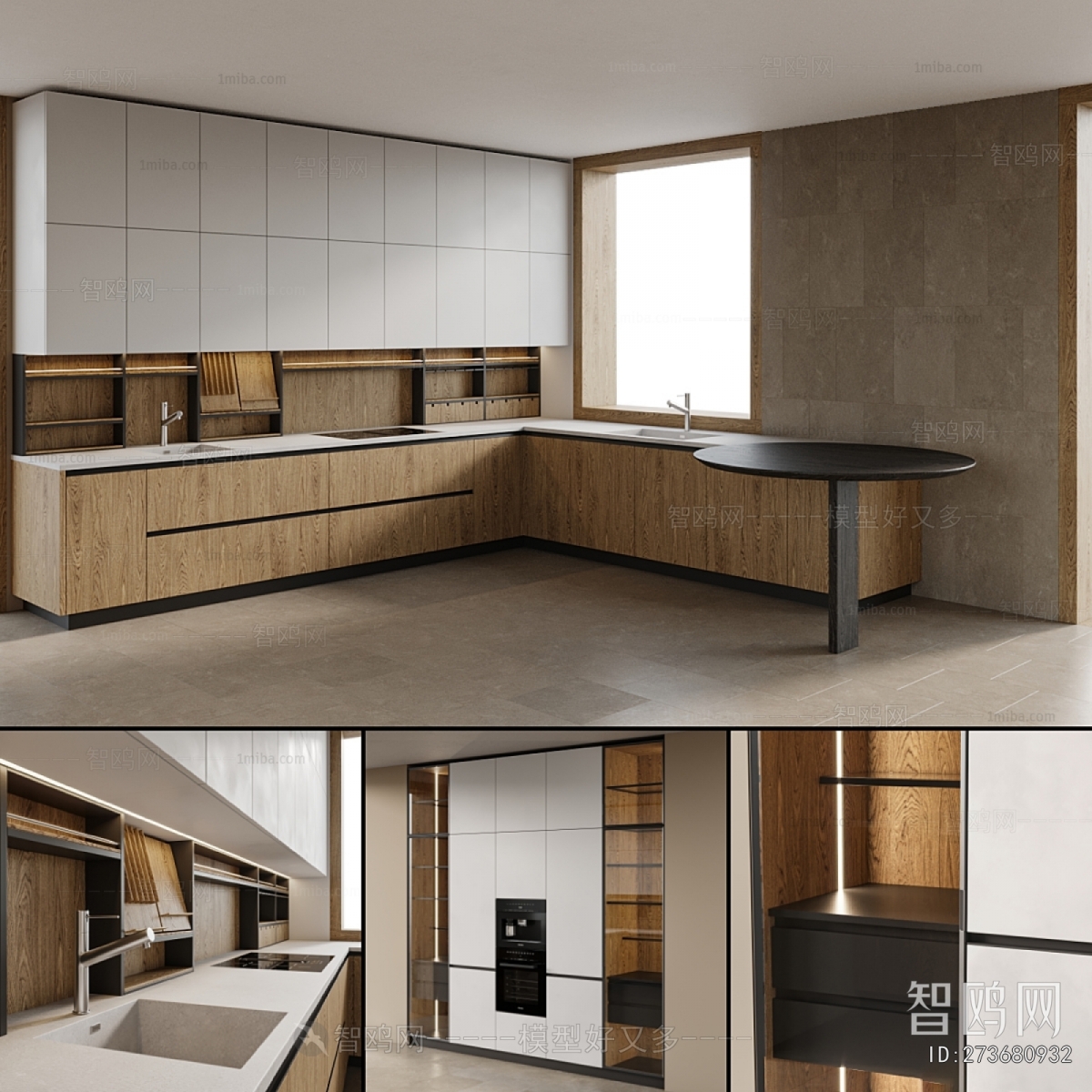 Modern The Kitchen