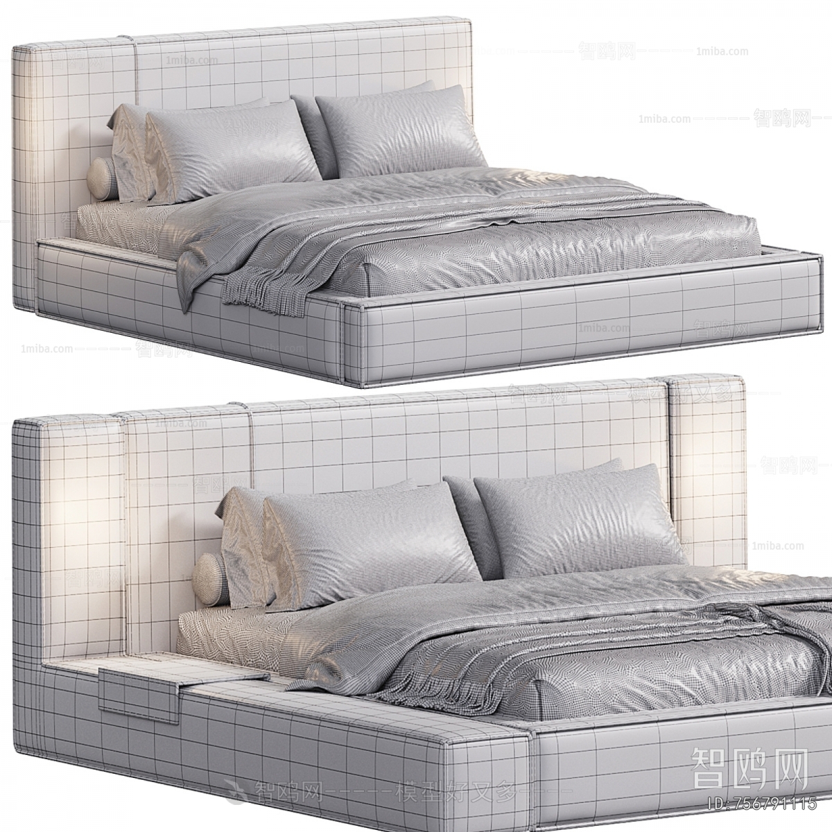 Modern Double Bed