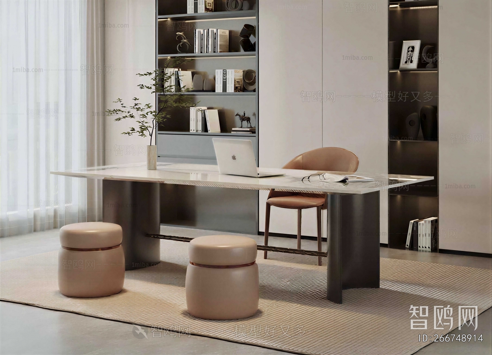 Modern Computer Desk And Chair