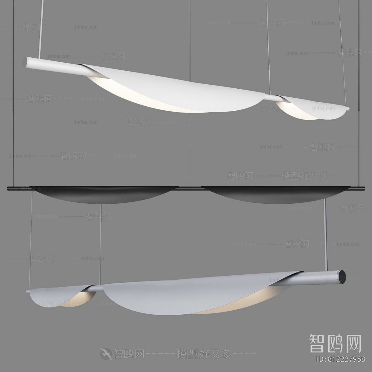 Modern Long Chandelier