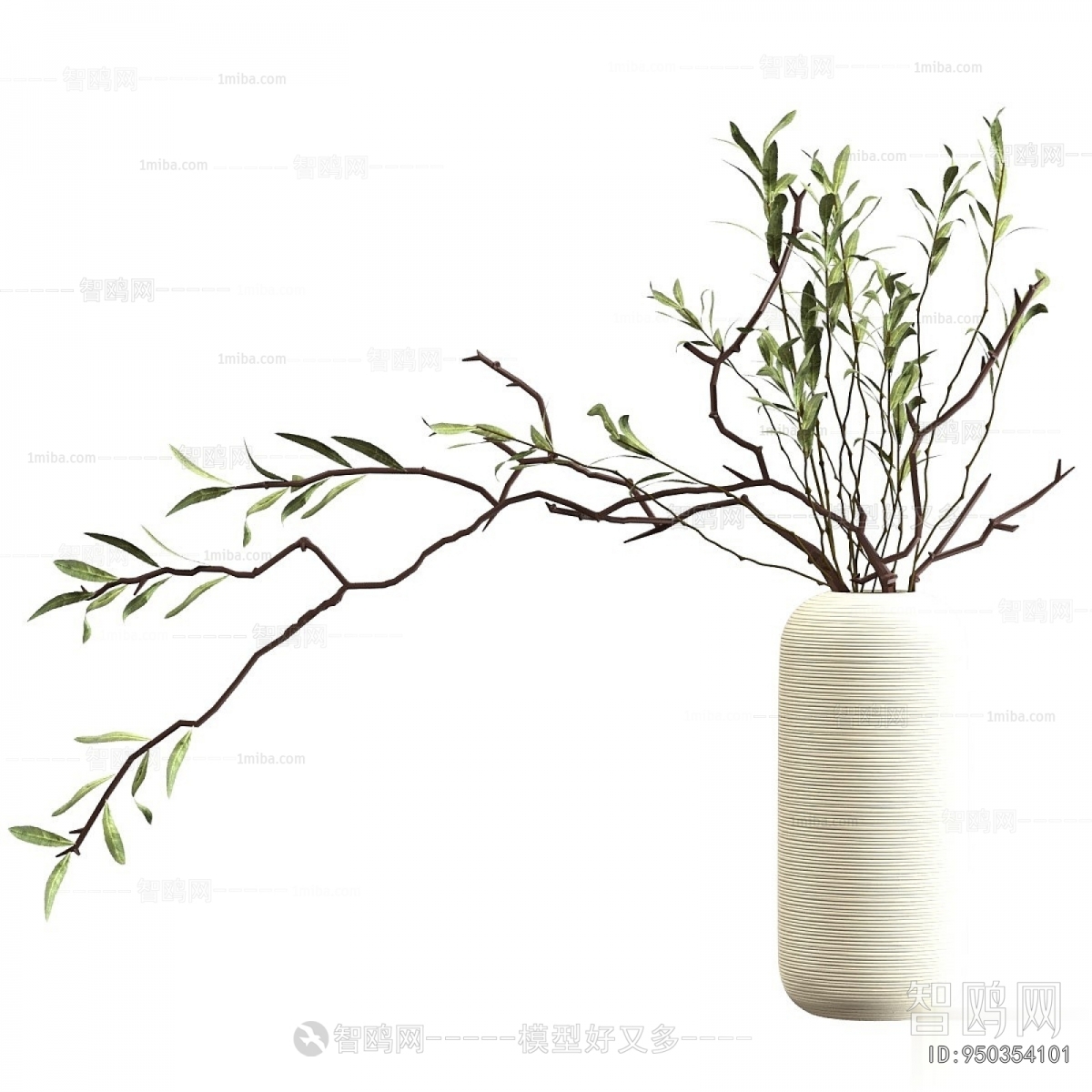 Wabi-sabi Style Dried Branch