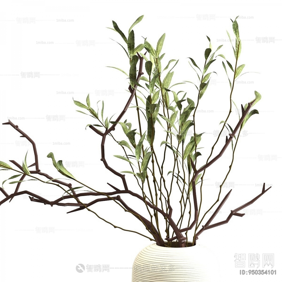 Wabi-sabi Style Dried Branch