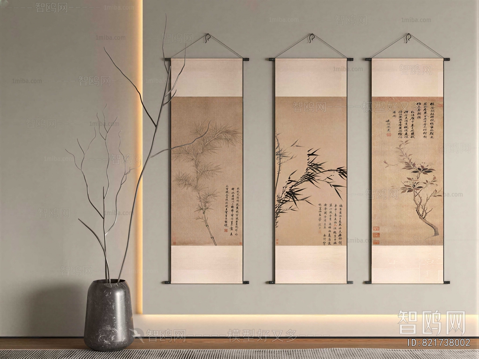 New Chinese Style Painting