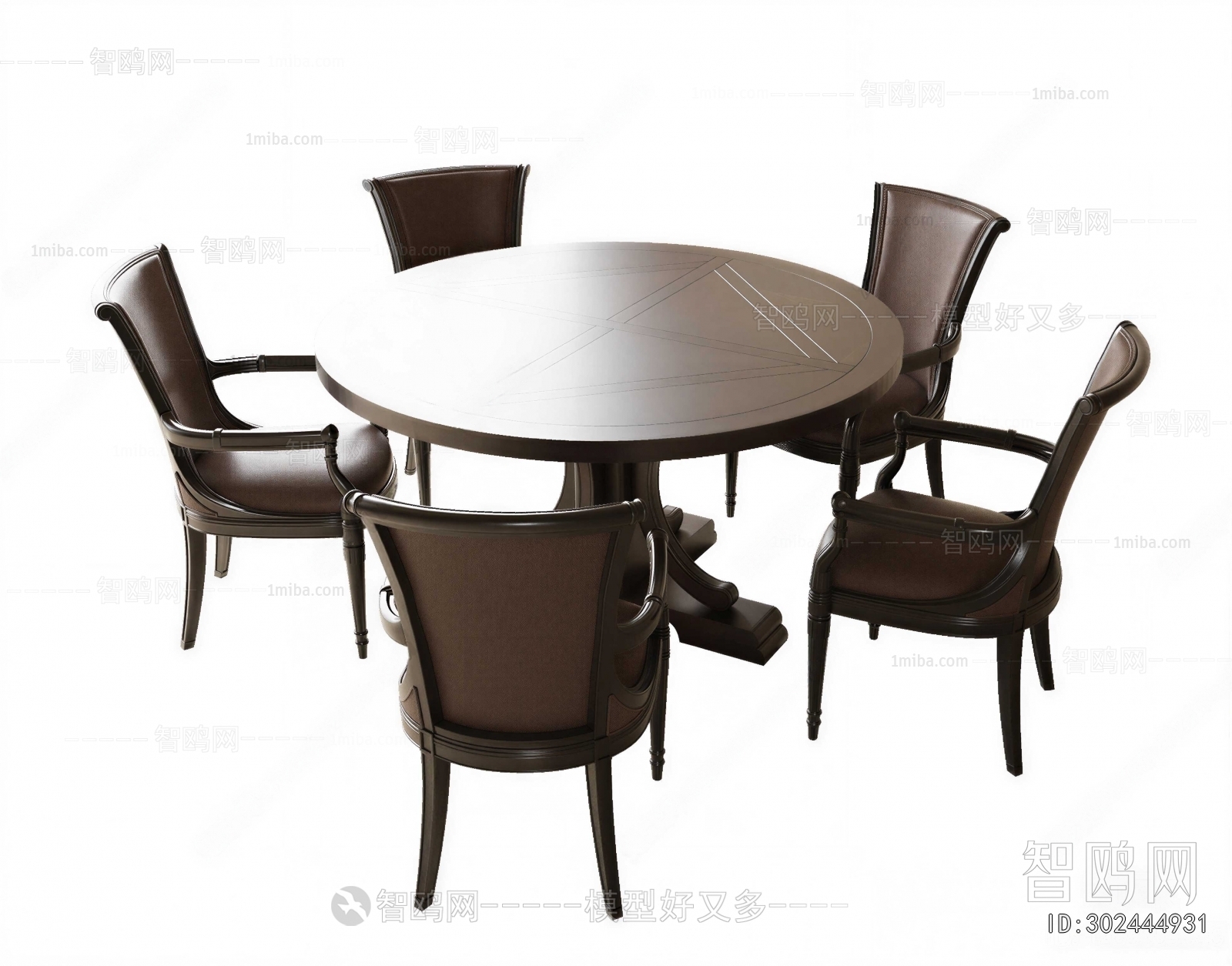 American Style Dining Table And Chairs