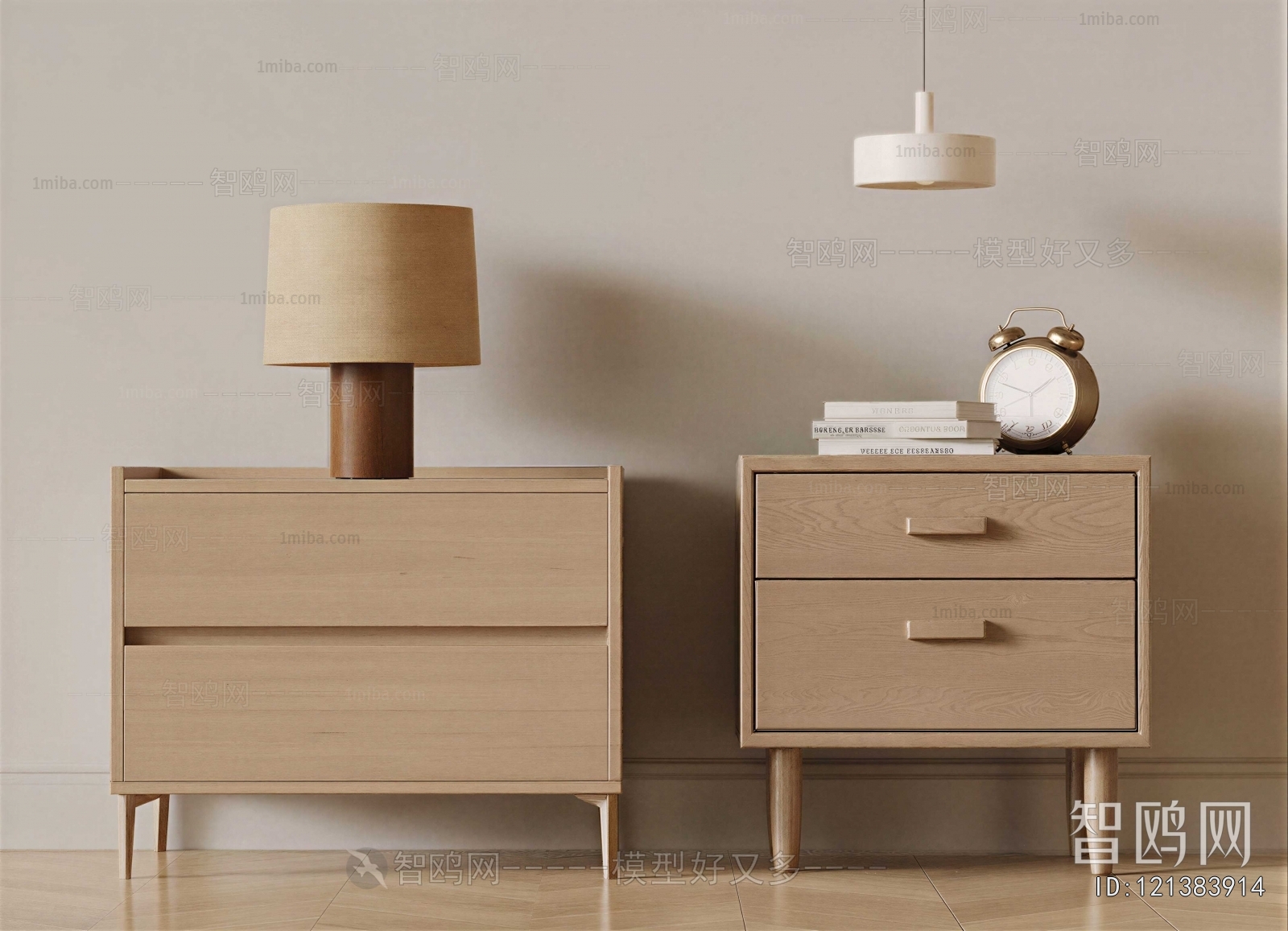 Modern Bedside Cupboard