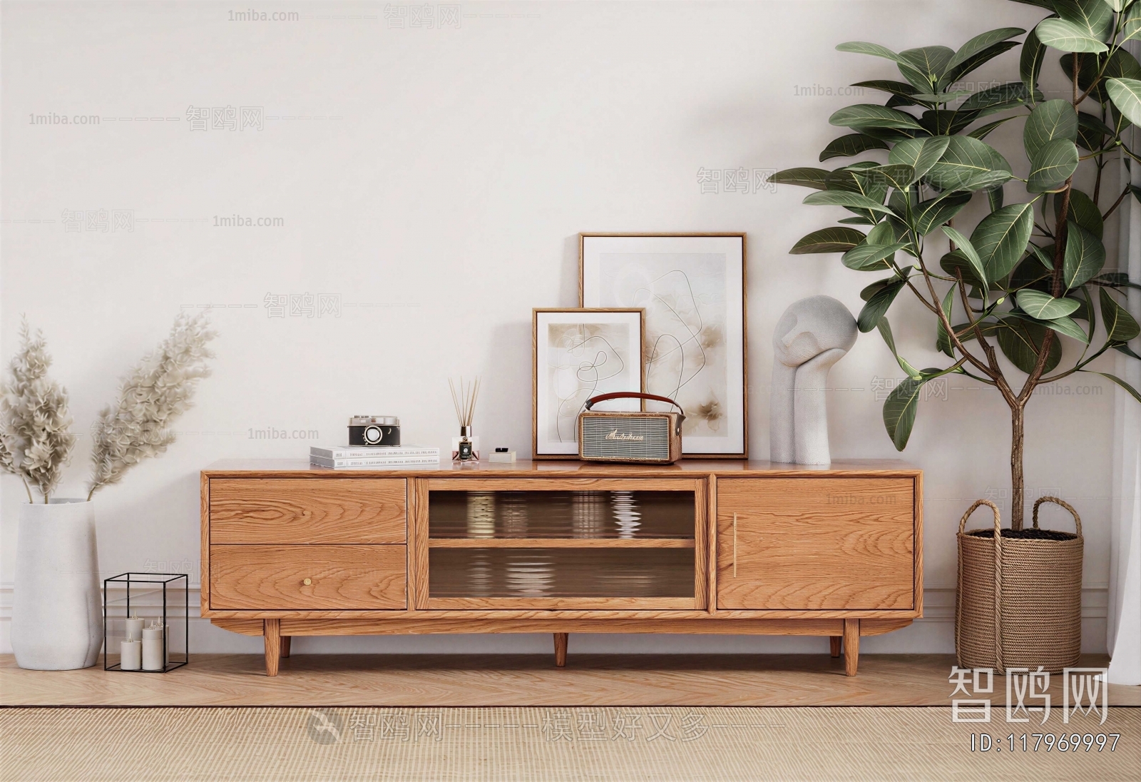 Nordic Style TV Cabinet