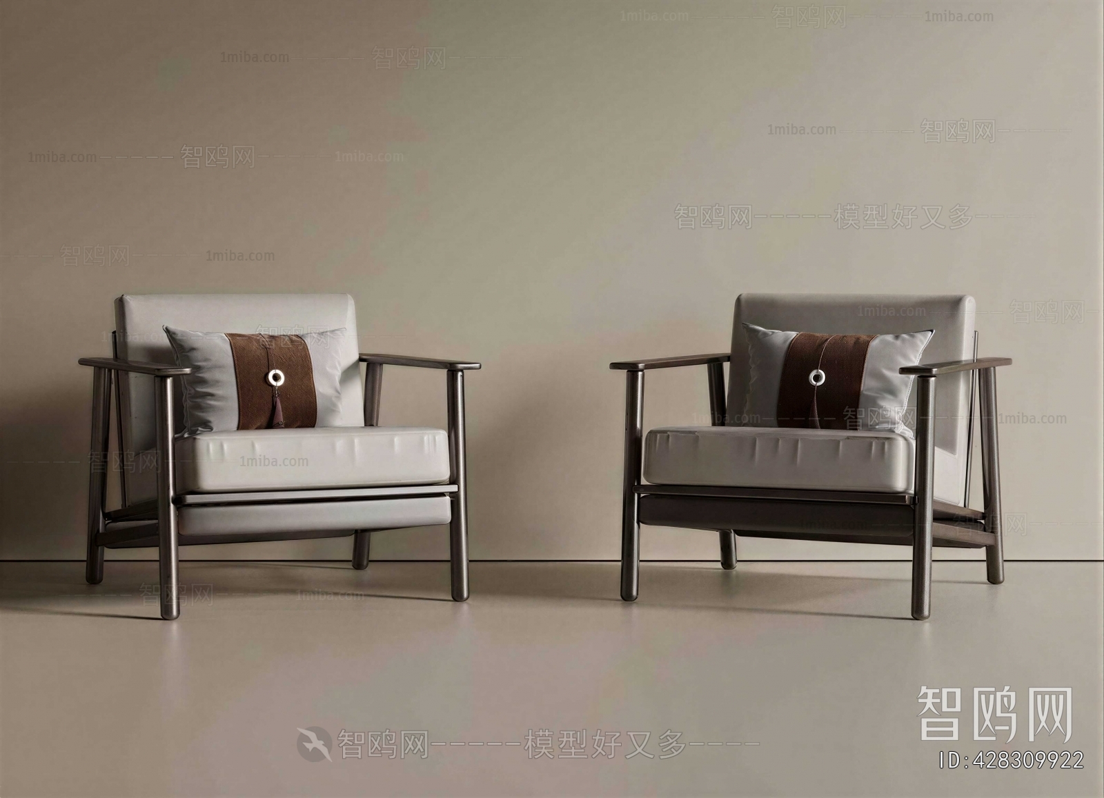 New Chinese Style Lounge Chair