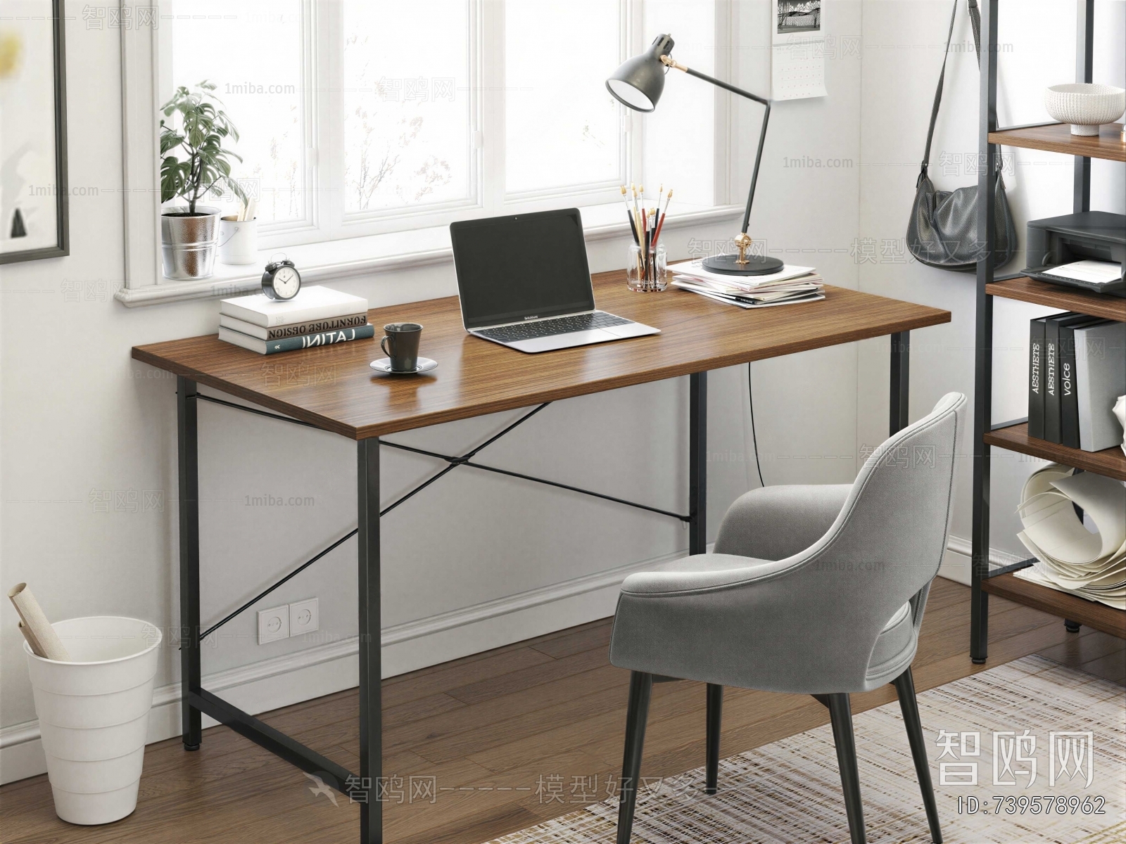 Modern Computer Desk And Chair