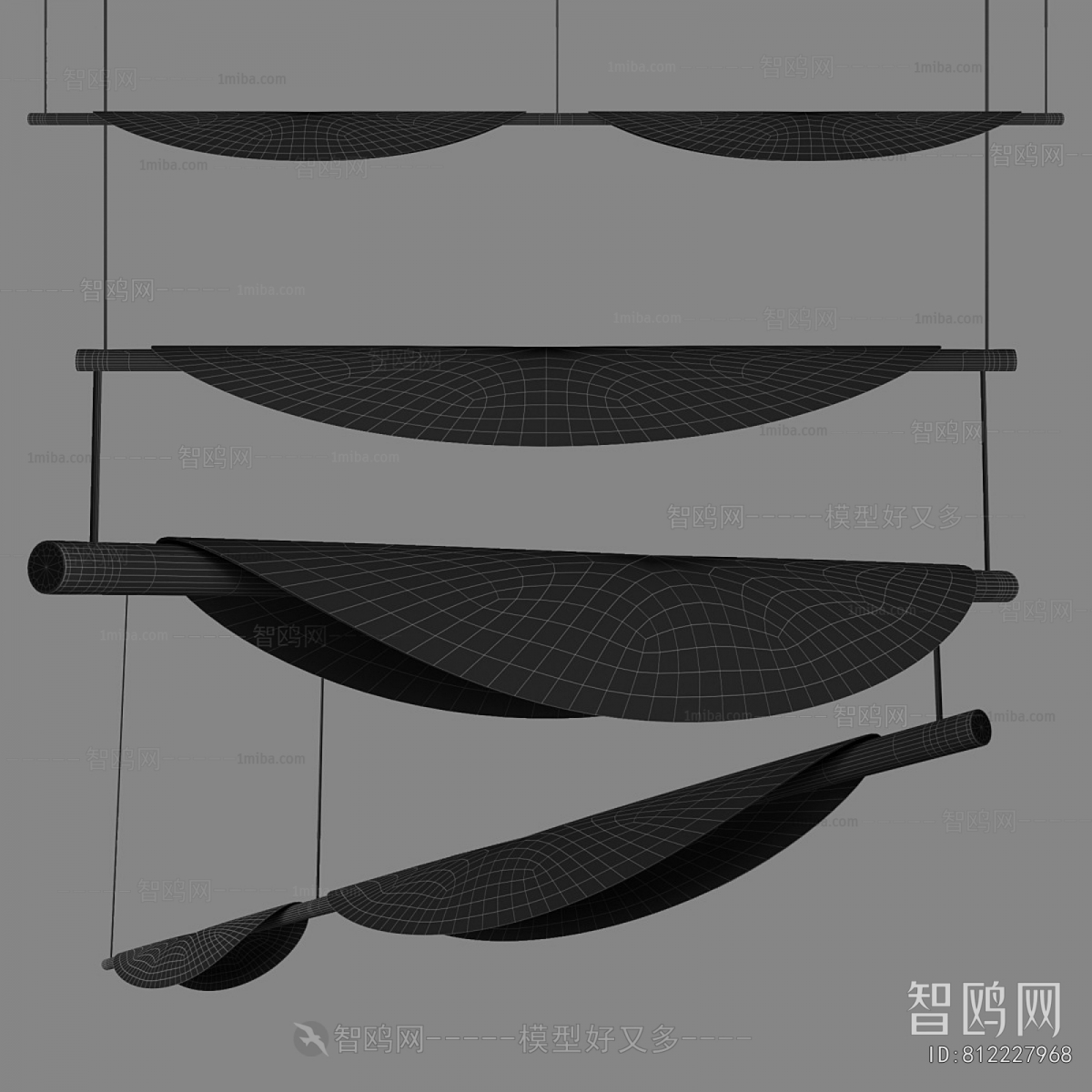 Modern Long Chandelier