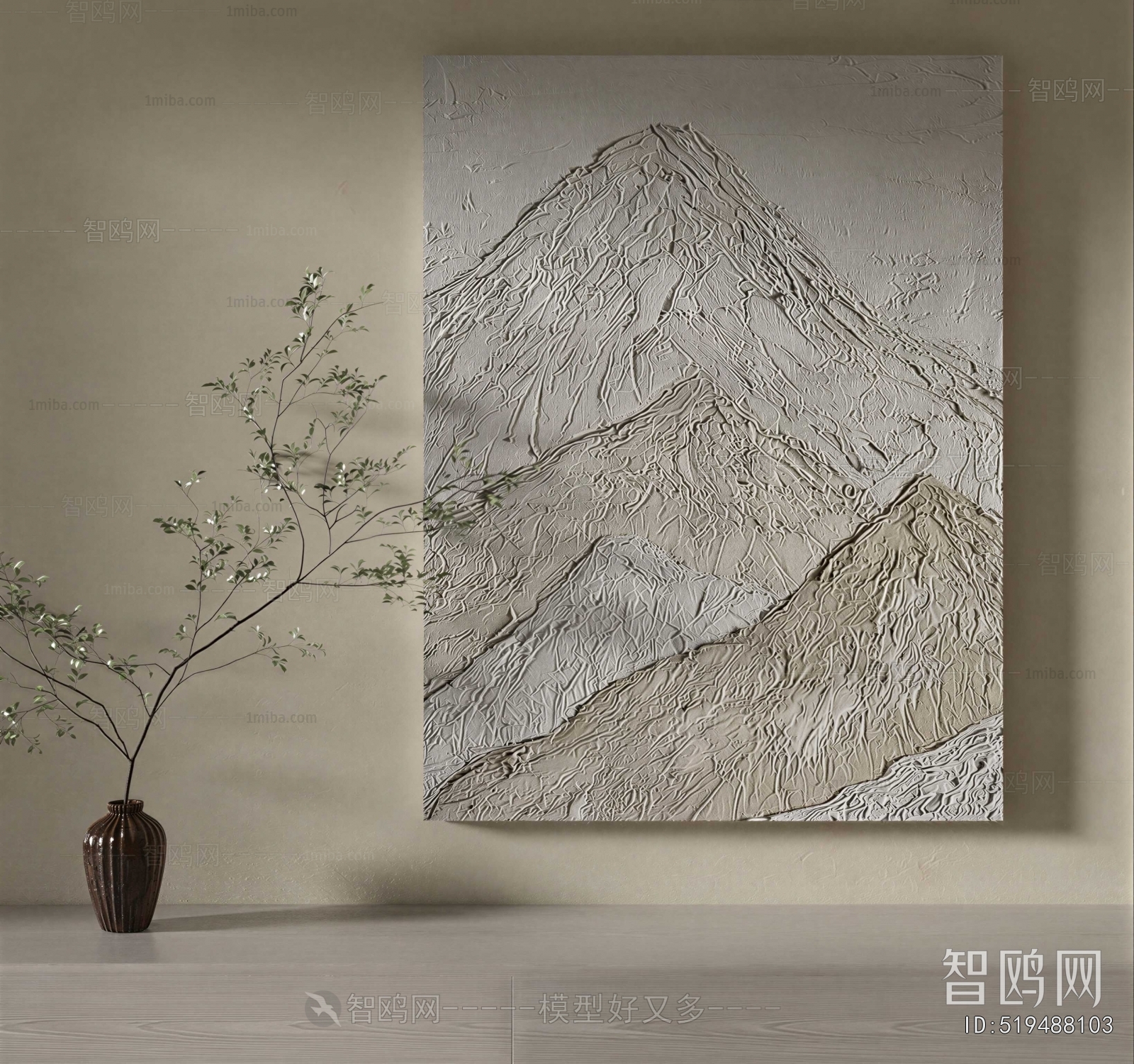 Wabi-sabi Style Painting