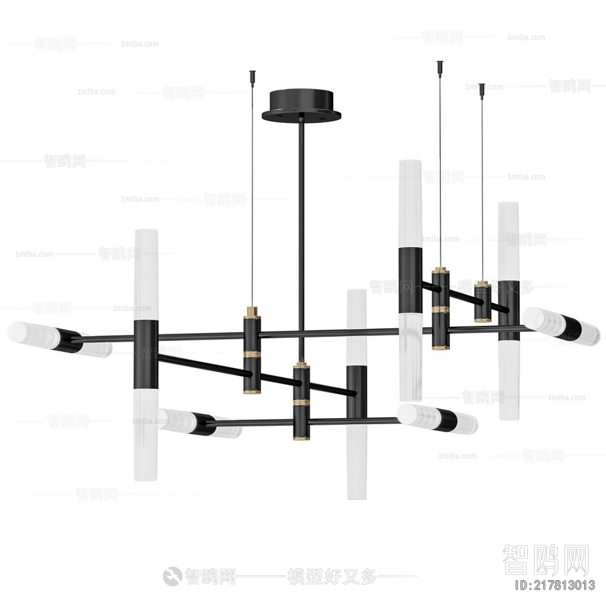 Modern Long Chandelier