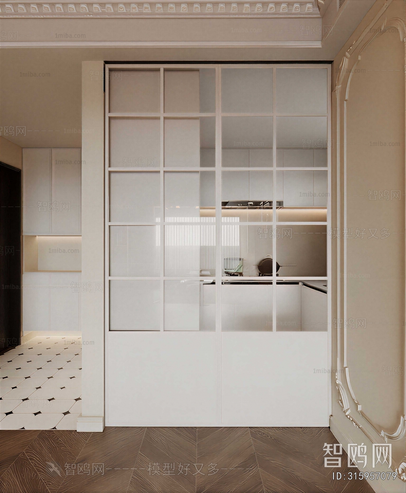French Style Sliding Door