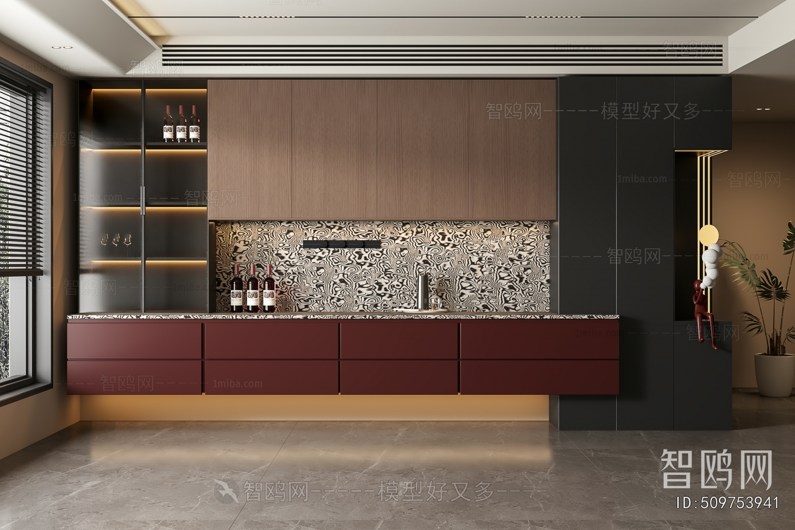 Modern Wine Cabinet