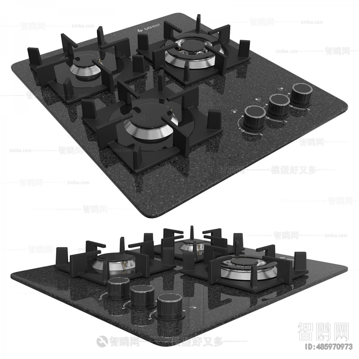 Modern Kitchen Electric Gas Range