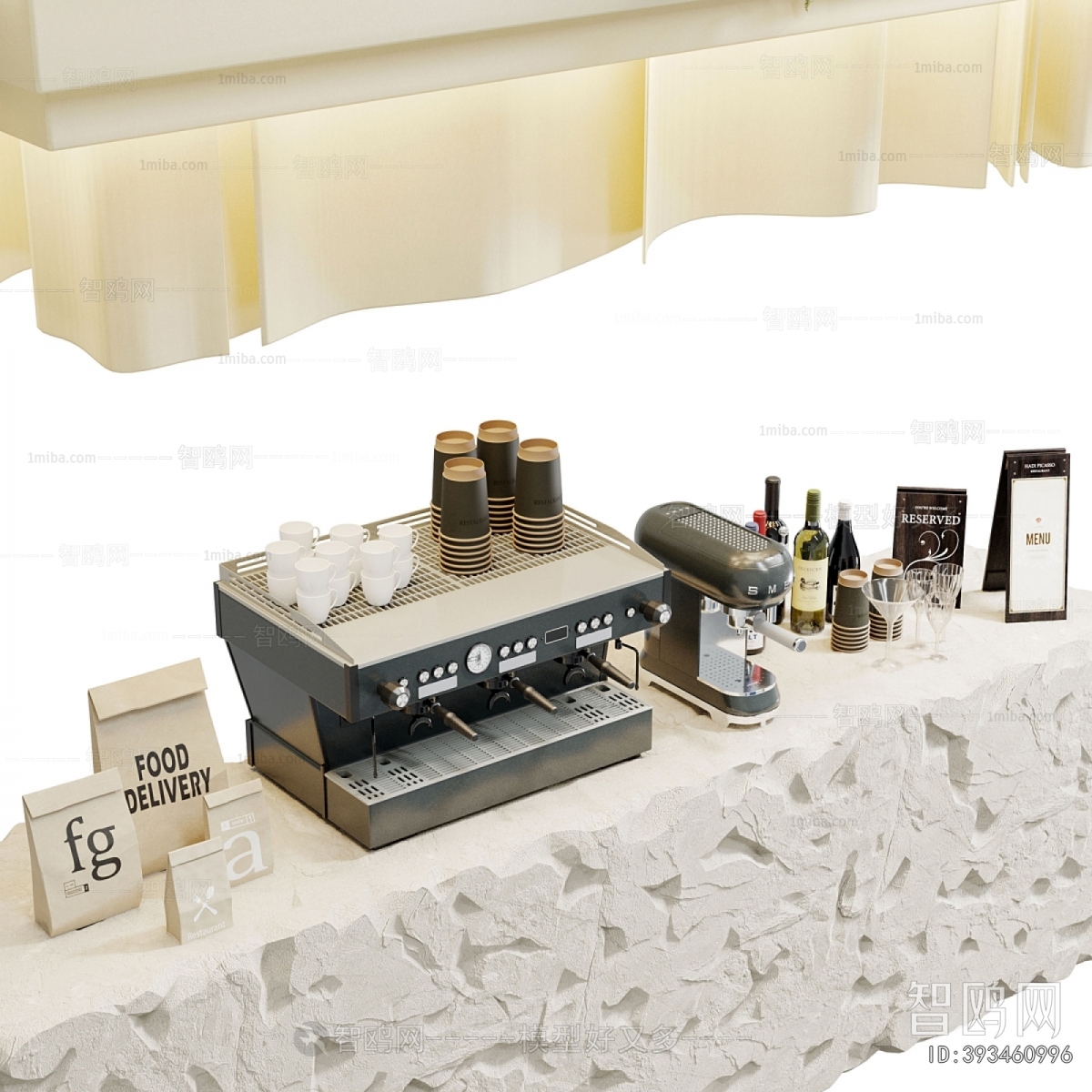 Modern Counter Bar