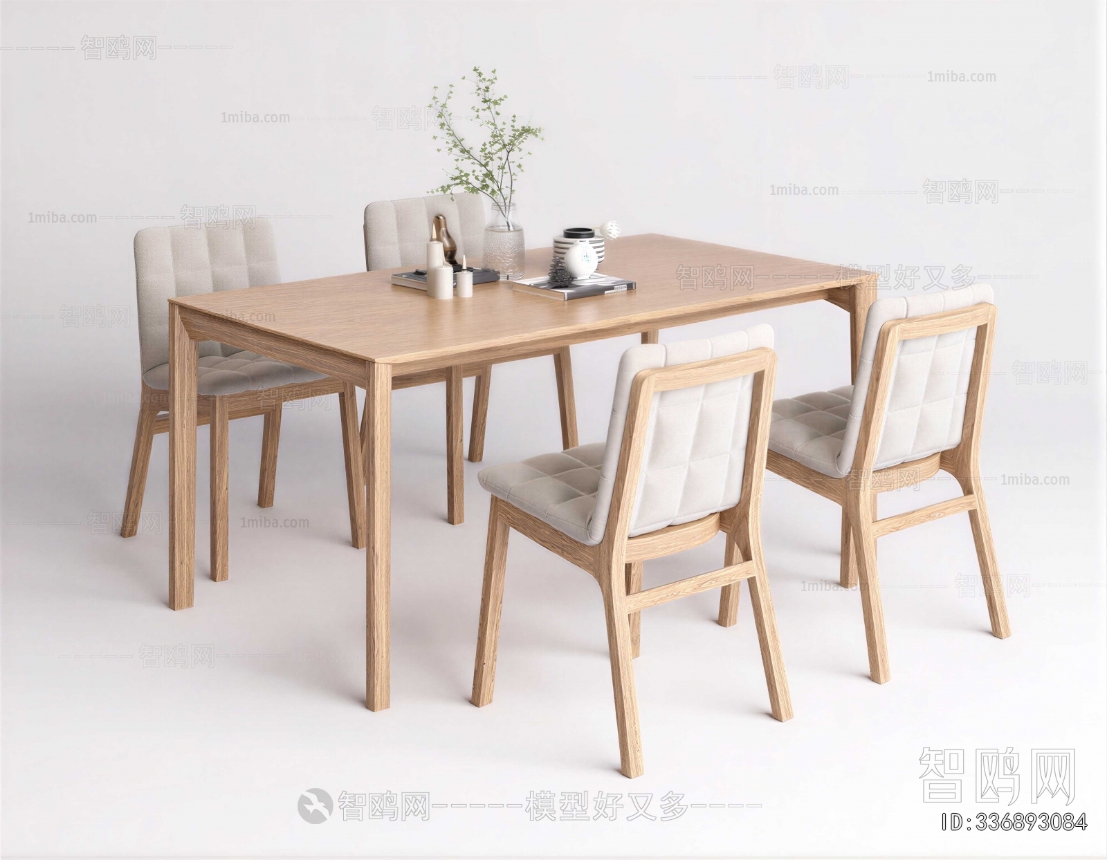 Nordic Style Dining Table And Chairs