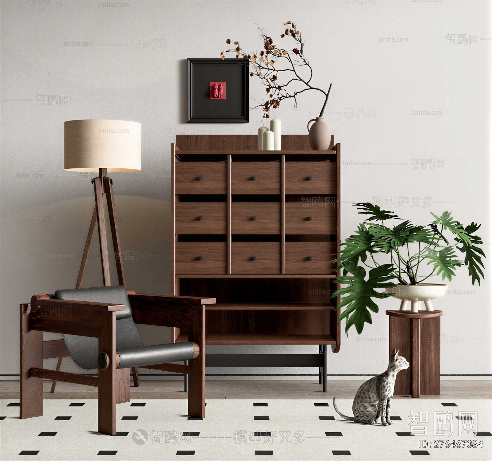 Modern Entrance Cabinet