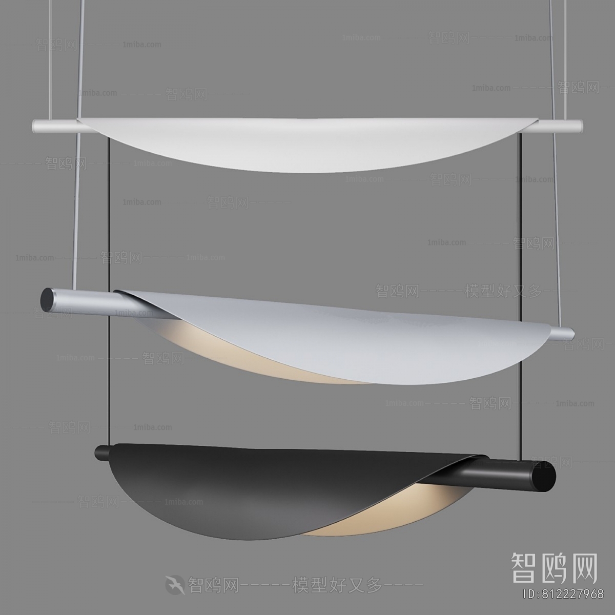 Modern Long Chandelier