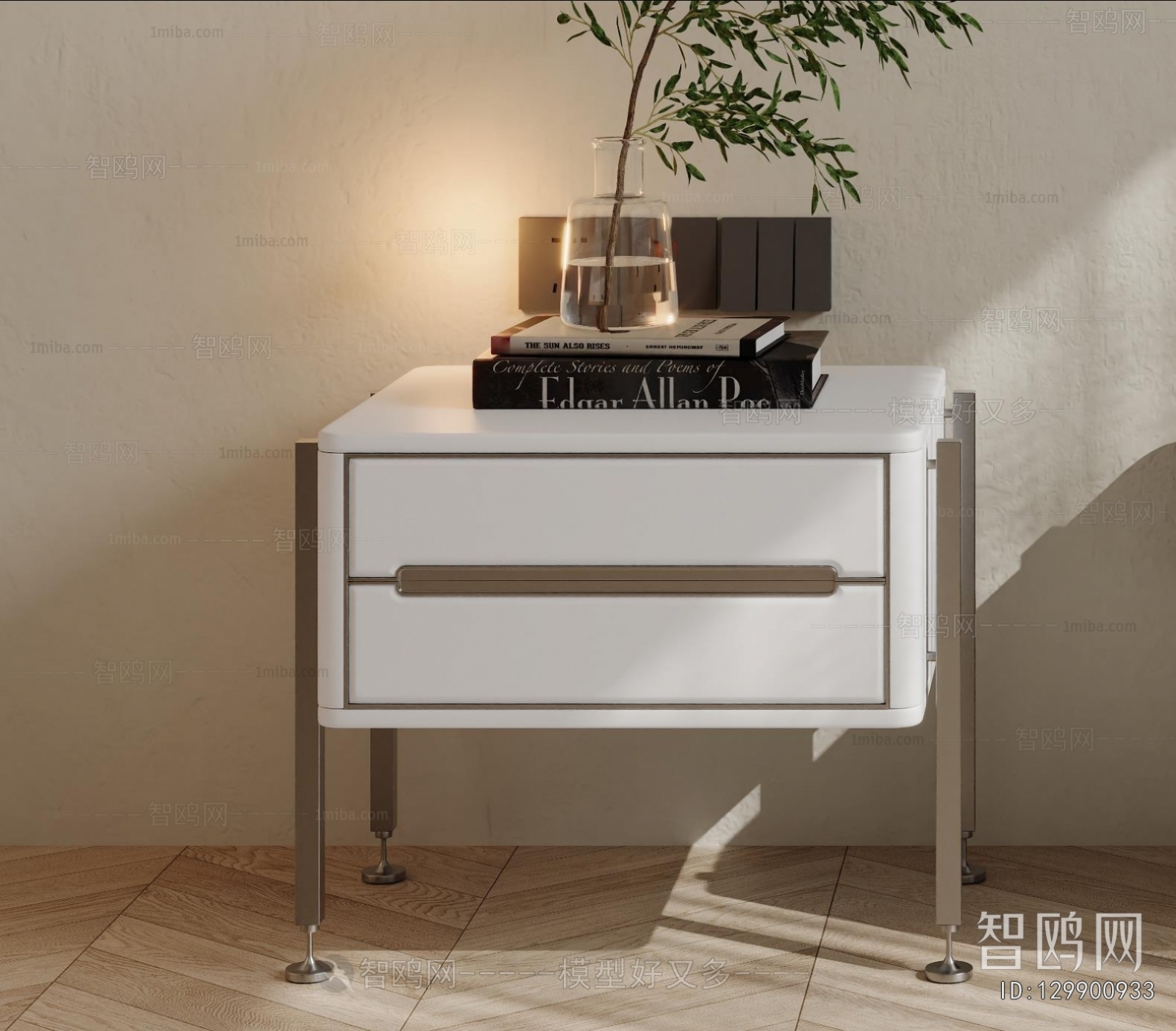 Modern Bedside Cupboard