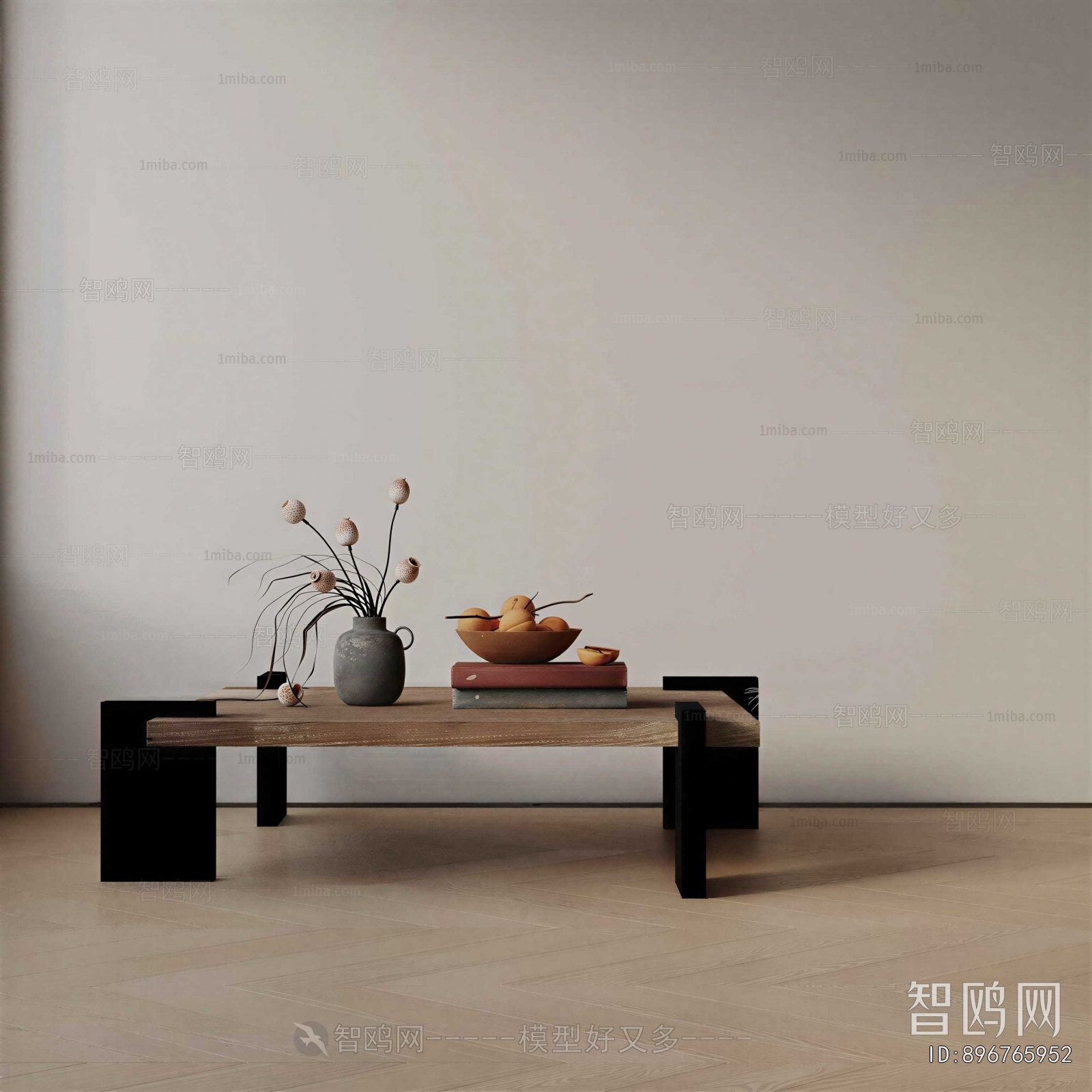 Wabi-sabi Style Coffee Table