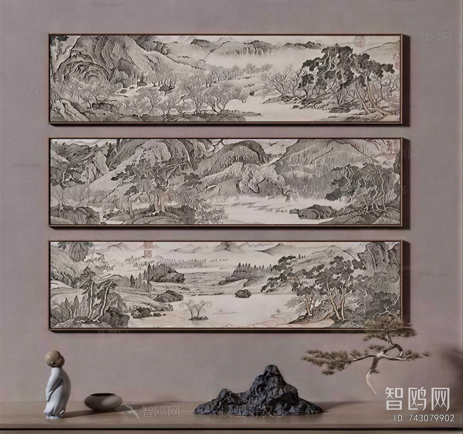 New Chinese Style Painting