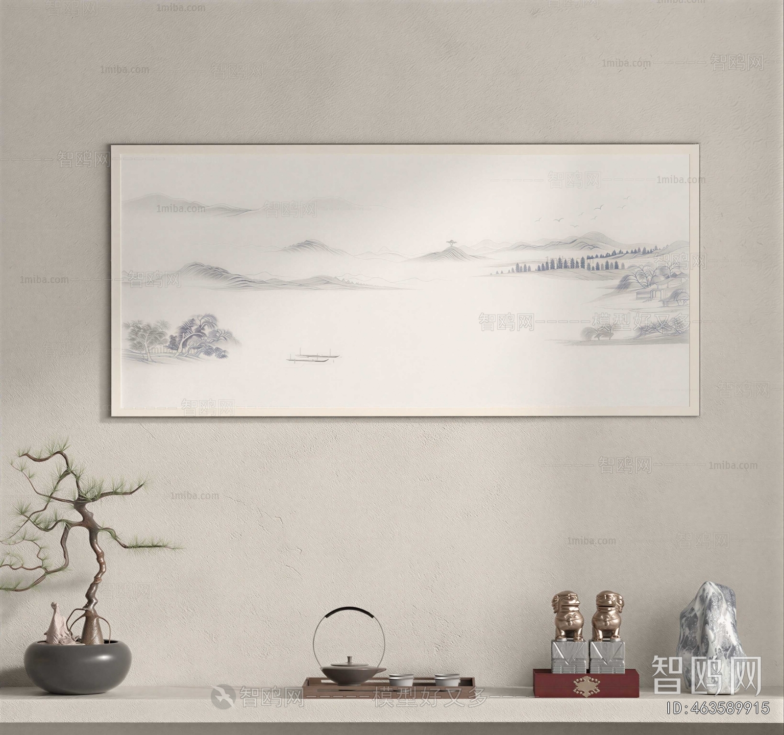 New Chinese Style Painting